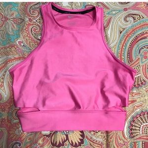 Nike cropped Training top